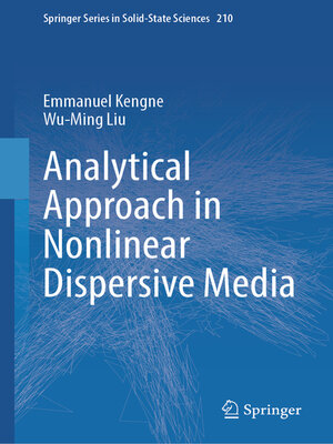 cover image of Analytical Approach in Nonlinear Dispersive Media